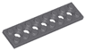 Technic, Plate 2 x 8 with 7 Holes
