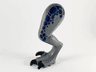 Dinosaur Leg Large (Rear) Indoraptor / Baryonyx / Therizinosaurus Left with Pin, Black Claws with Dark Blue Spots Pattern