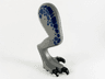 Dinosaur Leg Large (Rear) Indoraptor / Baryonyx / Therizinosaurus Right with Pin, Black Claws with Dark Blue Spots Pattern