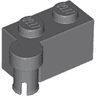 Hinge Brick 1 x 4 Swivel Top