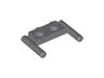 Plate, Modified 1 x 2 with Bar Handles - Flat Ends, Low Attachment