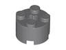 Brick, Round 2 x 2 with Axle Hole