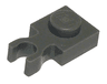 Plate, Modified 1 x 1 with U Clip Thin (Vertical Grip)