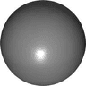 Ball, Hard Plastic 52mm D. (Duplo Ball for Ball Tube)
