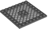 Plate, Modified 8 x 8 Lattice without Hole in Center