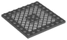 Plate, Modified 8 x 8 Lattice with Hole in Center