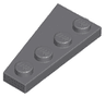 Wedge, Plate 4 x 2 Right