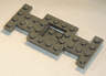 Vehicle, Base 4 x 10 x 2/3 with 2 x 2 Recessed Center with Smooth Underside, No Center Hole