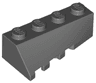 Wedge 4 x 2 Sloped Right
