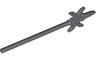Minifigure, Weapon Pike with 4 Side Blades
