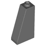 Slope 75 2 x 1 x 3 - Hollow Stud
