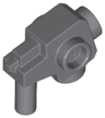 Minifigure, Weapon Gun, Blaster with Studs on Sides, Bottom, and Front