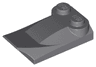 Slope, Curved 3 x 2 x 2/3 with 2 Studs, Wing End