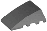 Wedge 4 x 4 Triple Curved No Studs