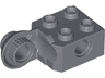 Technic, Brick Modified 2 x 2 with Pin Hole and Rotation Joint Ball Half Vertical