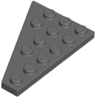 Wedge, Plate 6 x 4 Right