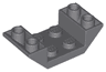 Slope, Inverted 45 4 x 2 Double with 2 x 2 Cutout