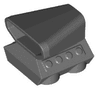 Vehicle, Air Scoop Engine Top 2 x 2
