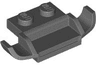 Plate, Modified 1 x 2 with Racers Car Grille