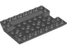 Slope, Inverted 45 6 x 8 Double with 4 Holes and 4 Pin Holes