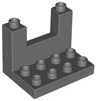 Duplo, Plate 3 x 4 x 2 1/3 Rampart
