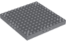 Brick, Modified 12 x 12 with 3 Pin Holes on each Side and Axle Holes in Corners