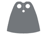 Minifigure Cape Cloth, Standard - Traditional Starched Fabric - 4.0cm Height