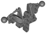 Bionicle Toa Inika Upper Torso / Shoulders Section