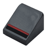 Slope 30 1 x 1 x 2/3 with Black and Red Stripes Pattern