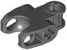 Technic, Axle Connector 2 x 3 with Ball Joint Socket - Closed Sides, Angled Forks with Closed Axle Holes