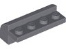 Slope, Curved 2 x 4 x 1 1/3 with 4 Recessed Studs