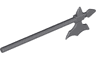 Minifigure, Weapon Axe, Halberd Elaborate