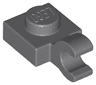 Plate, Modified 1 x 1 with Open O Clip (Horizontal Grip)
