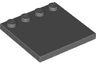 Tile, Modified 4 x 4 with Studs on Edge