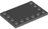 Tile, Modified 4 x 6 with Studs on Edges