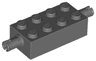 Brick, Modified 2 x 4 with Pins