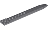 Plate, Modified 2 x 16 with Angled Side Extensions and Axle Hole (Rotor Blade)
