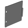 Duplo, Furniture Cabinet Door 3 x 3 1/2 with Hinge Holes