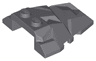 Wedge 4 x 4 Fractured Polygon Top