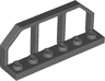 Plate, Modified 1 x 6 with Train Wagon End / Fence