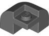Slope, Curved 2 x 2 x 1 1/3 Corner Round with Recessed Stud