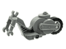 Flywheel Stuntz Riding Cycle with Light Bluish Gray Rear Wheel and Black Tire