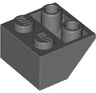 Slope, Inverted 45 2 x 2 with Hollow Round Bottom Tube