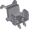 Minifigure, Utensil Wheelchair Seat with Open Sides and High Arm Rests