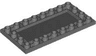 Tile, Modified 4 x 8 Inverted with Studs on Edges