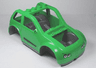 Duplo, Toolo Car Chassis Assembly with Bright Green Body and Dark Bluish Gray Interior