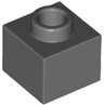 Brick, Modified 1 x 1 x 2/3 with Open Stud