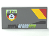 Tile 2 x 4 with 'WGP 4' and 'WORLD GRAND PRIX' Pattern Model Left Side