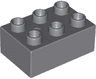 Duplo, Brick 2 x 3