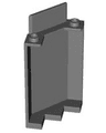 Panel 3 x 3 x 6 Corner Wall without Bottom Indentations